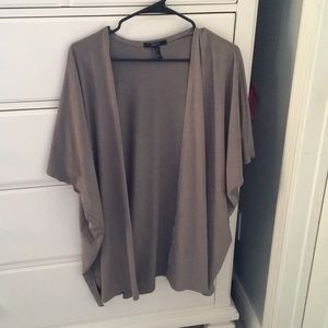 Gray Suede sweater